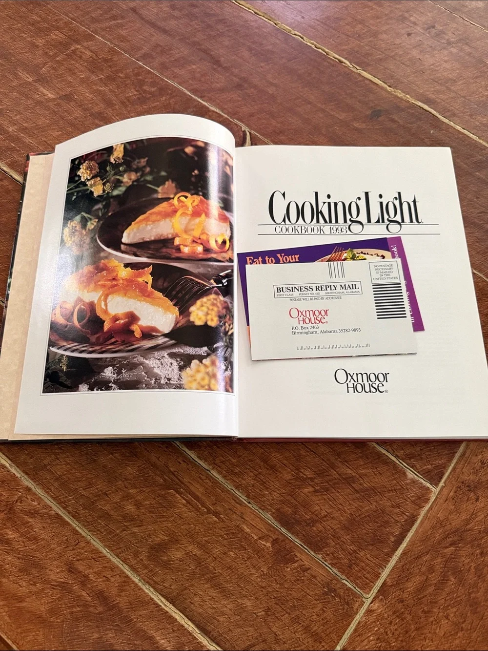 Cooking Light Cookbook 1993 - Cooking Light, Red Cover